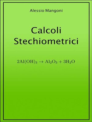 cover image of Calcoli stechiometrici
